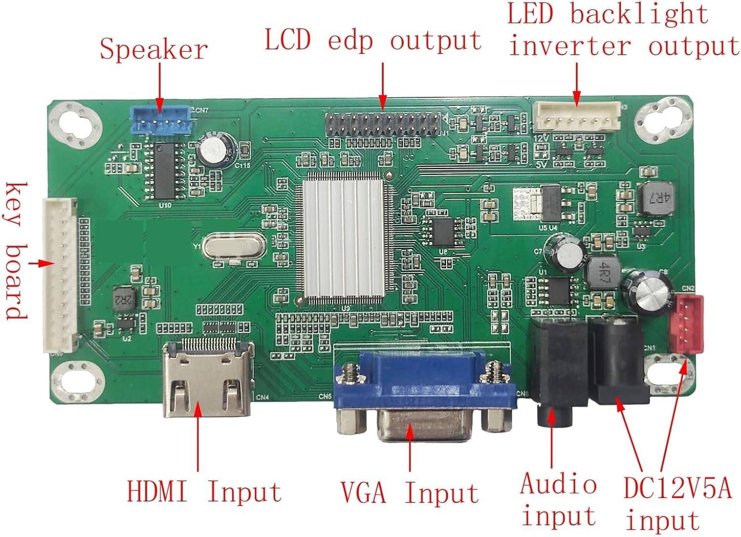 Compatible for IMAC1312 LM270WQ1-SDE3 Screen Driver Board DIY Monitor Control Motherboard 2560 * 1440 2K HDMI 36Pin Edp(Power Adapter) - Power Adapter image number 4