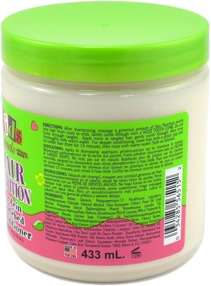 Africas Best Kids Orig Conditioner Hair Nutrition 15 Ounce Jar (443Ml) image number 2