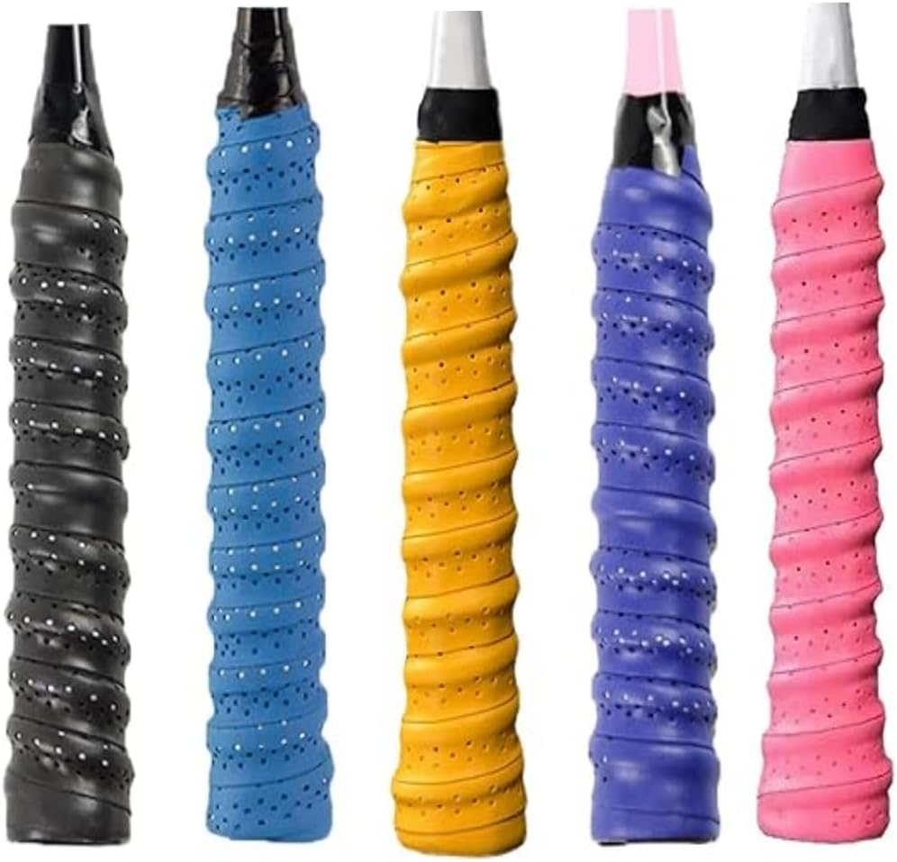 Fabselection 5 X Anti-Slip Tennis Badminton Squash Racquet over Grip Tape Overgrip Sweatband image number 2