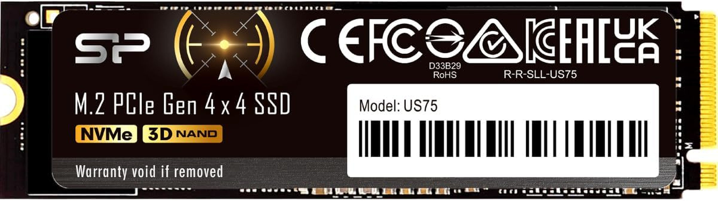 Silicon Power US75 4TB Nvme Pcie SSD, 3D TLC NAND with SLC Cache, up to 7,000Mb/S, M.2 2280 Internal Solid State Drive, Upgrade Storage for Desktop Laptop PC Computer image number 4