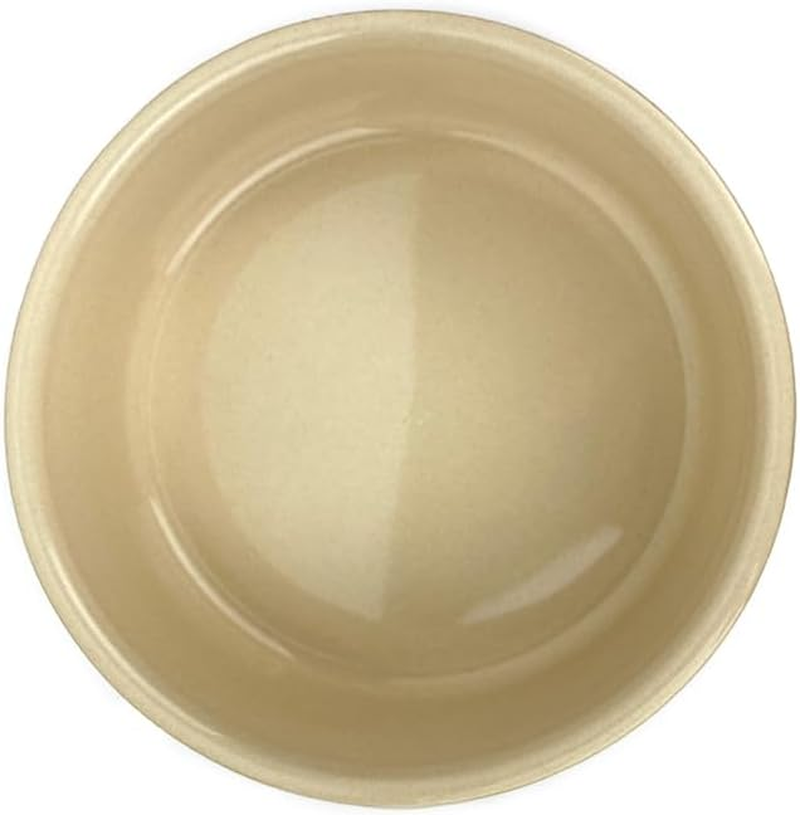 Barkley & Bella Dog Bowl Ceramic Ripple Stone, Brown - Dog Bowl, Handcrafted, Durable, Heavyweight Stability, Dishwasher-Safe image number 2