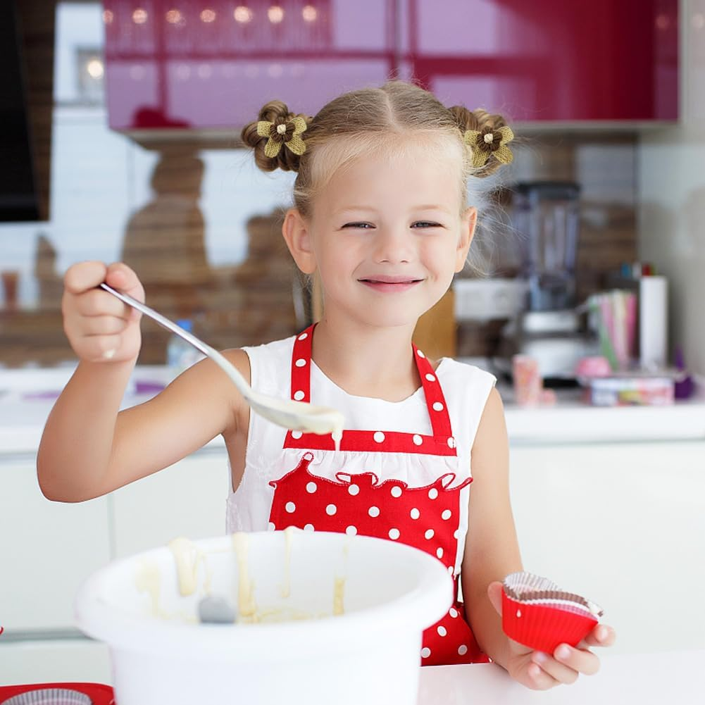 4 PCS Hair Clips for Girls, Flower Hair Clips Bow Hair Pins Artificial Wool Hair Clip Furry Hair Barrettes Small Alligator Hair Clips Hair Accessories for Women Girls image number 4