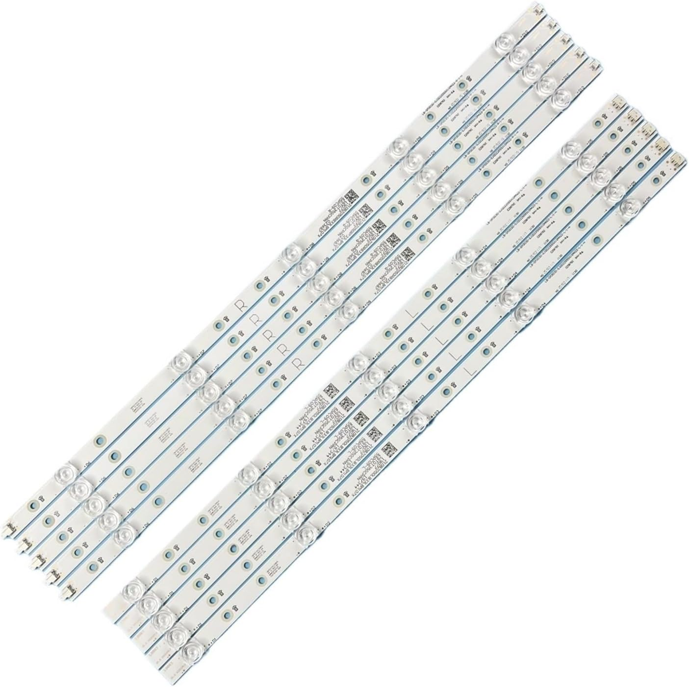 10Pcs/Kit LED Strips for 55 TV 55PUS6804 12 55PUS7334 12 55PUS5670 12 55PUS6804/12 55PUS7334/12 55PUS5670/12 55PUS6704 55PUS7394 image number 3