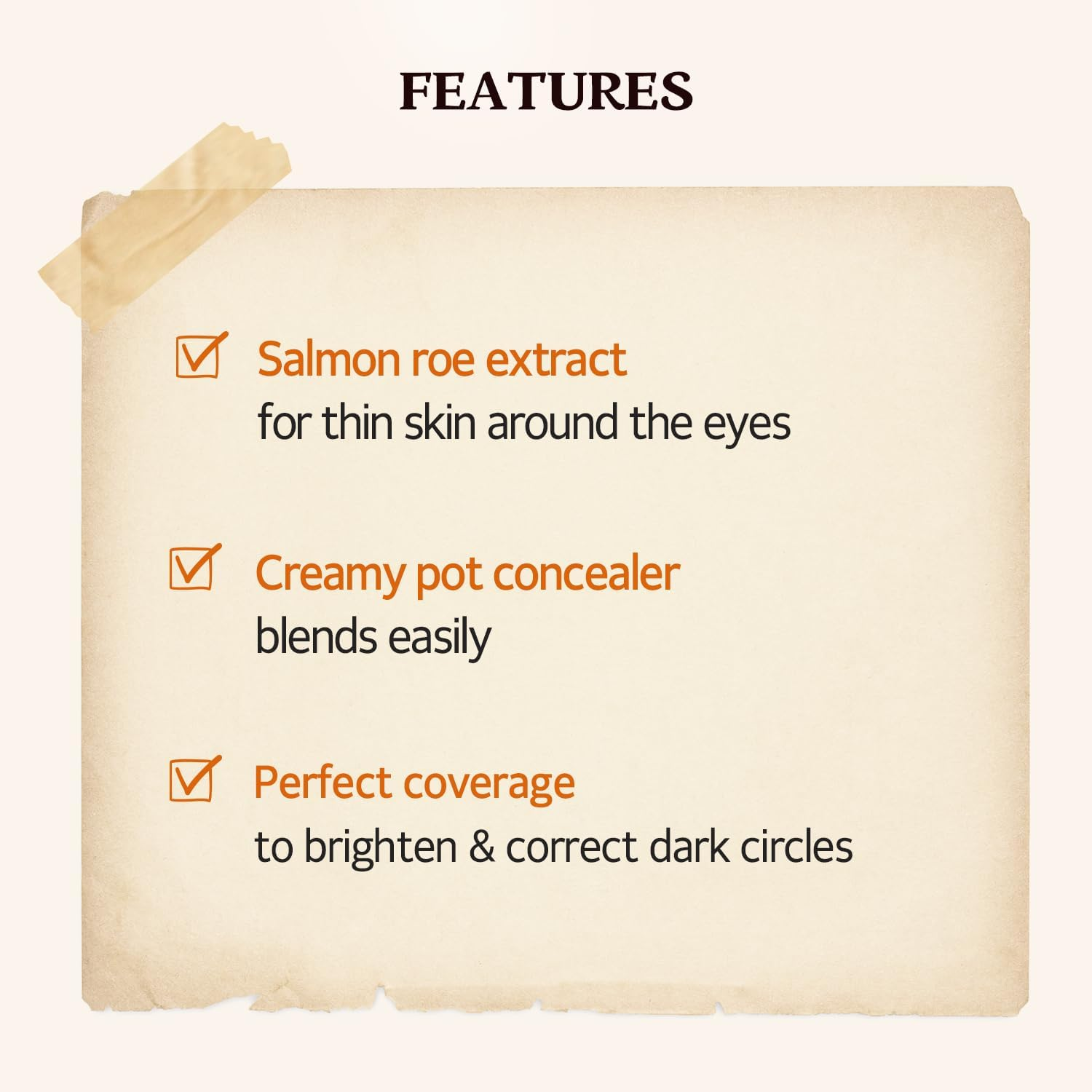 Skinfood Salmon Darkcircle Concealer Cream for Fair to Light Skin Tones 10 G, 01 Salmon Blooming image number 2