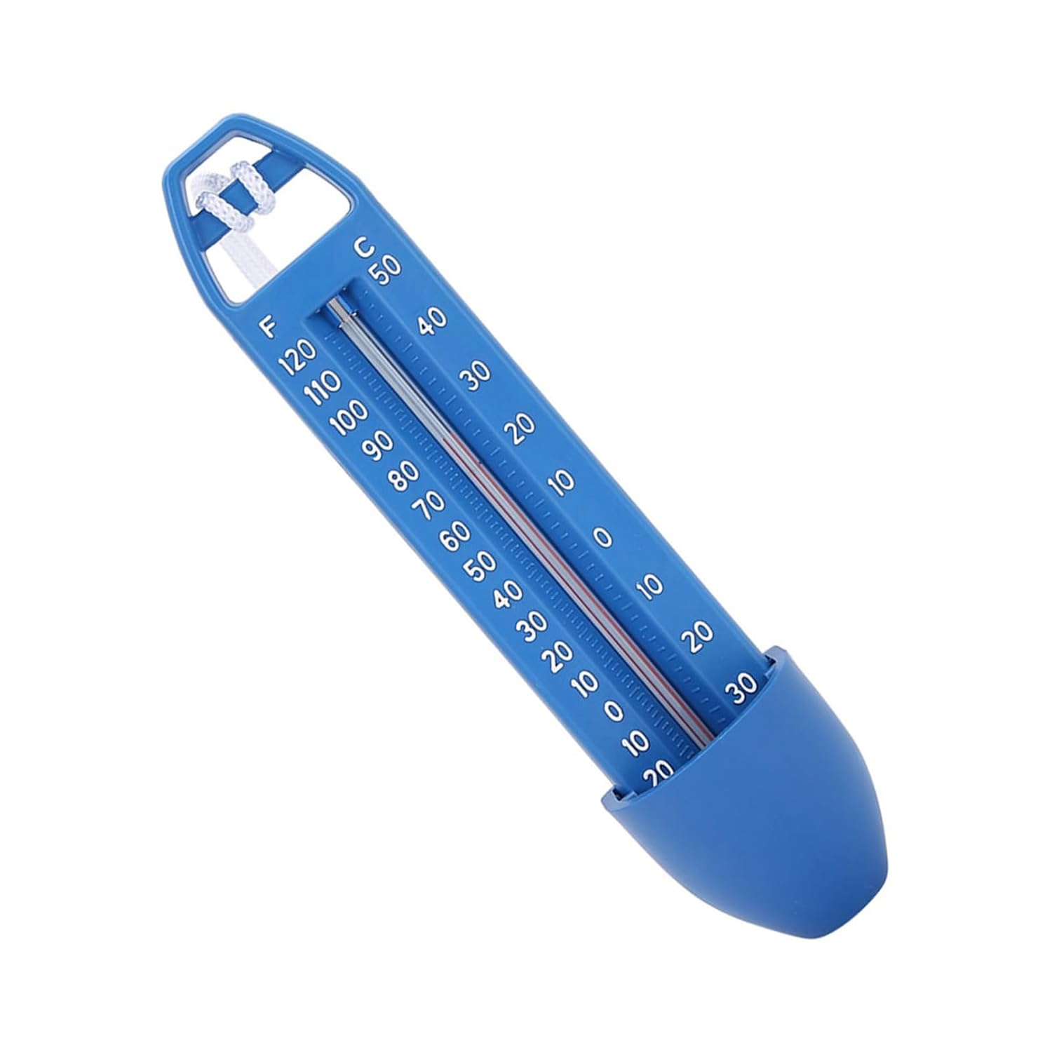 Jiawu Floating Thermometer -Wide Thermometer for Use with Rope for Sauna and Tub 2 Pcs image number 4