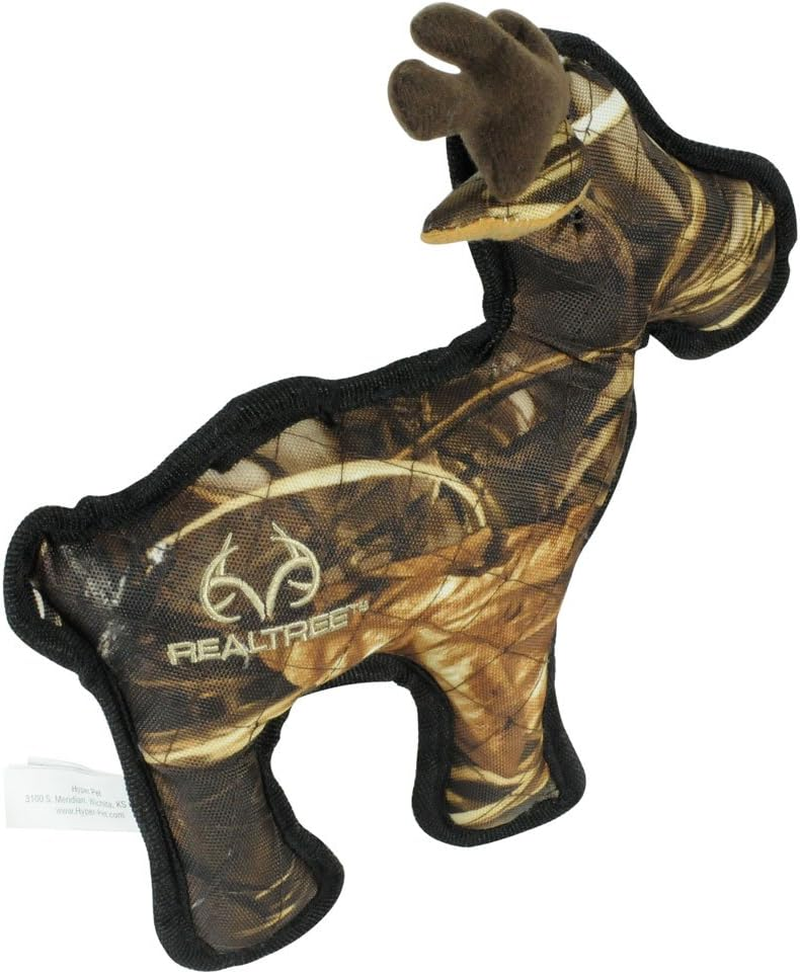 Hyper Pet Realtree Moose Interactive Dog Toy, Camo, for All Breed Sizes image number 4
