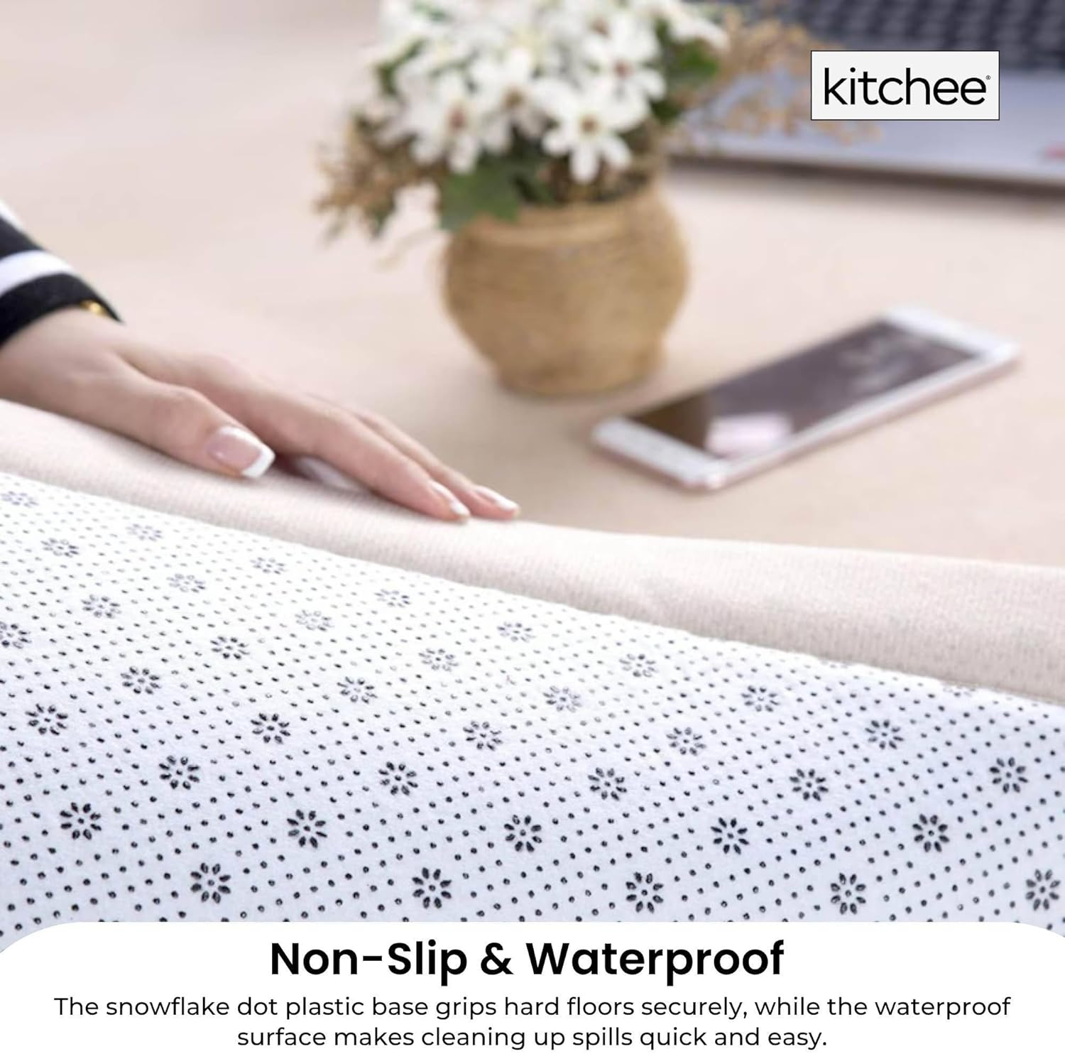 Kitchee Kids Foam Floor Play Mat 200X200Cm &ndash; Padded Thick Soft Tatami Style Grey image number 4