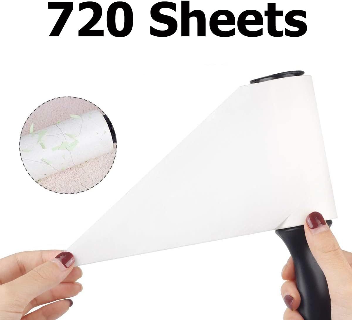 CROING   Extra Sticky Lint Rollers (720 Sheets) image number 4