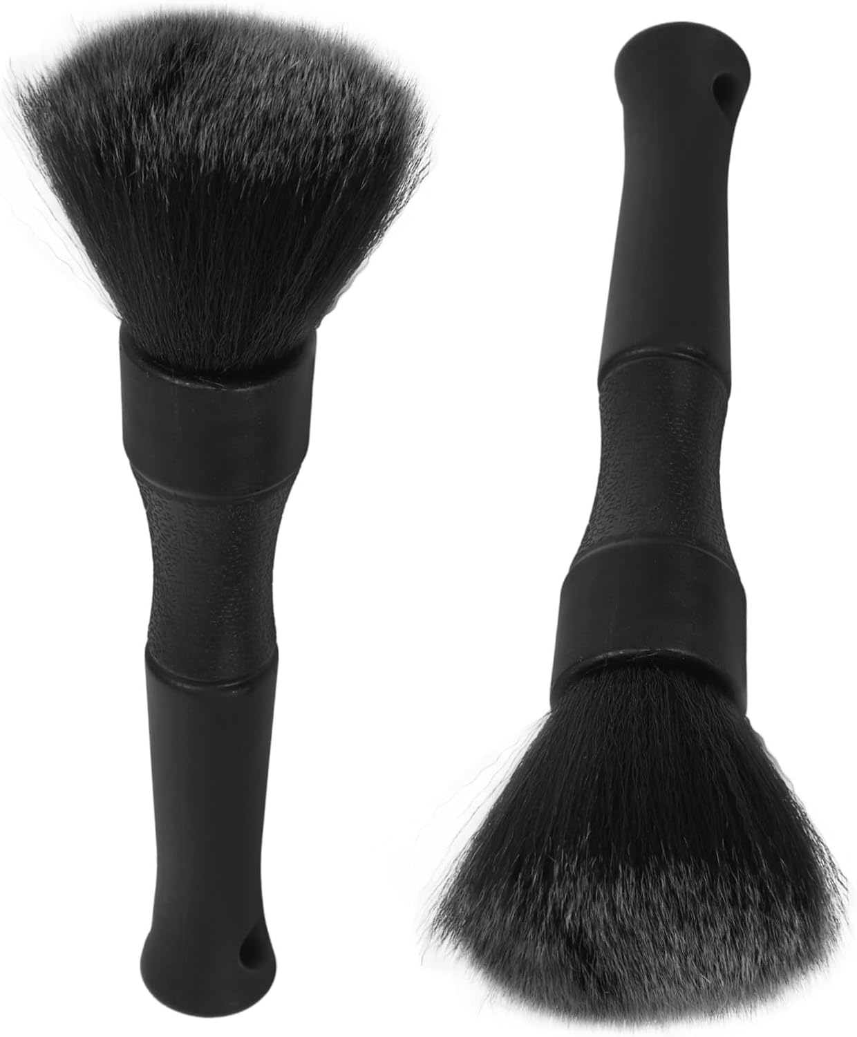HOODANCOS 2Pcs Soft Bristle Car Detailing Brush Set for Interior Cleaning Vent Engine Bay Dashboard Detail Brushes Automotive Cleaning Tools for Wheels and Nuts image number 6