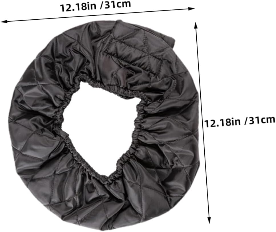 GANAZONO 2Pcs Deep Conditioning Cap: Professional Hair Stylist Capes Double Layer Waterproof Hair Dye Heat Insulation Cap Protector for Women Home Salon Use image number 3