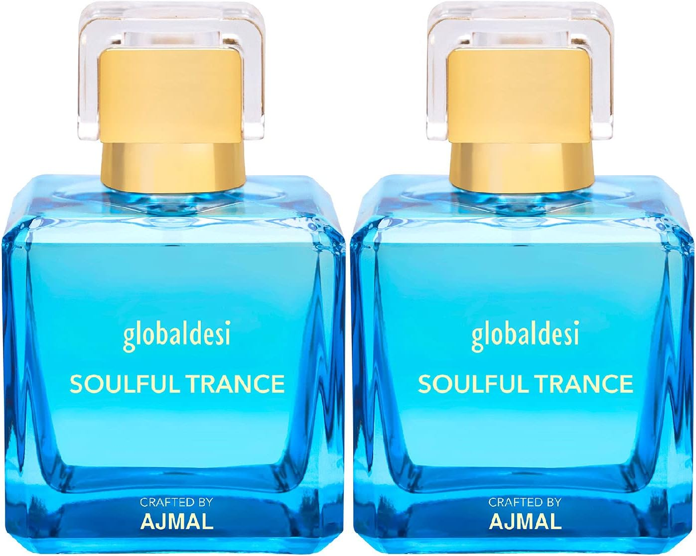 Global Desi Soulful Trance Pack of 2 Eau De Parfum 100ML for Women Crafted by Ajmal