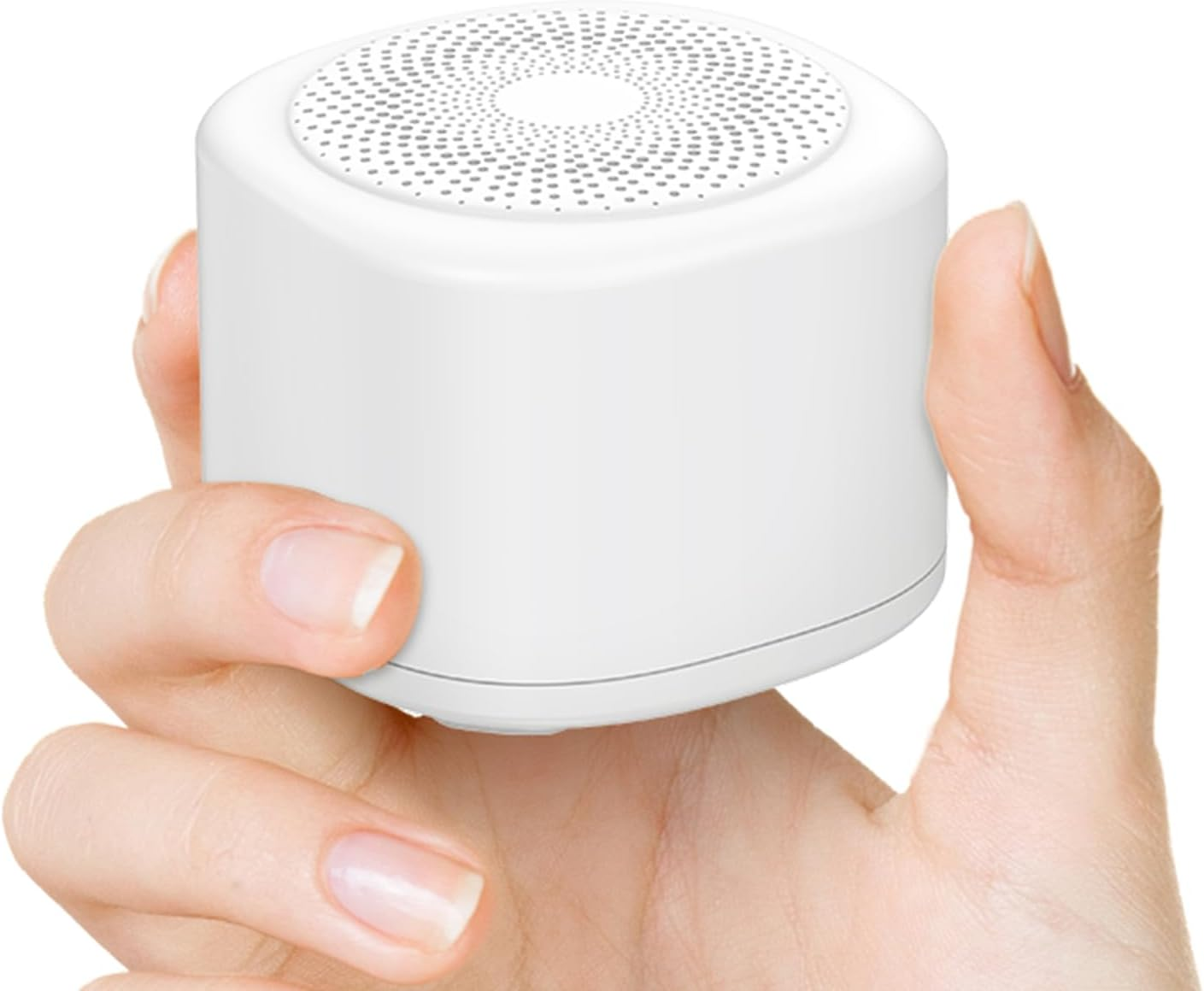 White Noise Machine Mini Portable Sleep Sound Machine for Baby Adults Kids 10 Smoothing Sounds 3 Timer Volume Control Colorful Nightlight Rechargeable Pocket Sleep Sound Machine for Home Travel image number 4