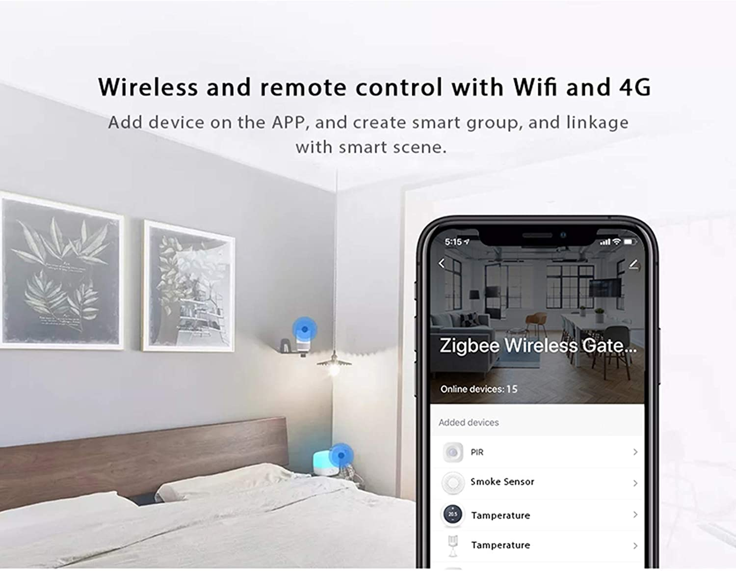 Tuya Zigbee Smart Gateway Hub Smart Home Bridge Tuya/Smart Life APP Wireless Remote Controller for All Tuya Zigbee 3.0 Smart Products QIUNI image number 6