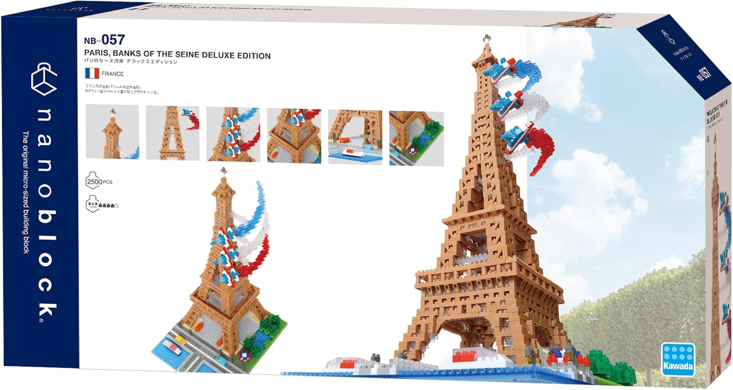 Nanoblock - Paris Banks of the Seine Deluxe image number 1