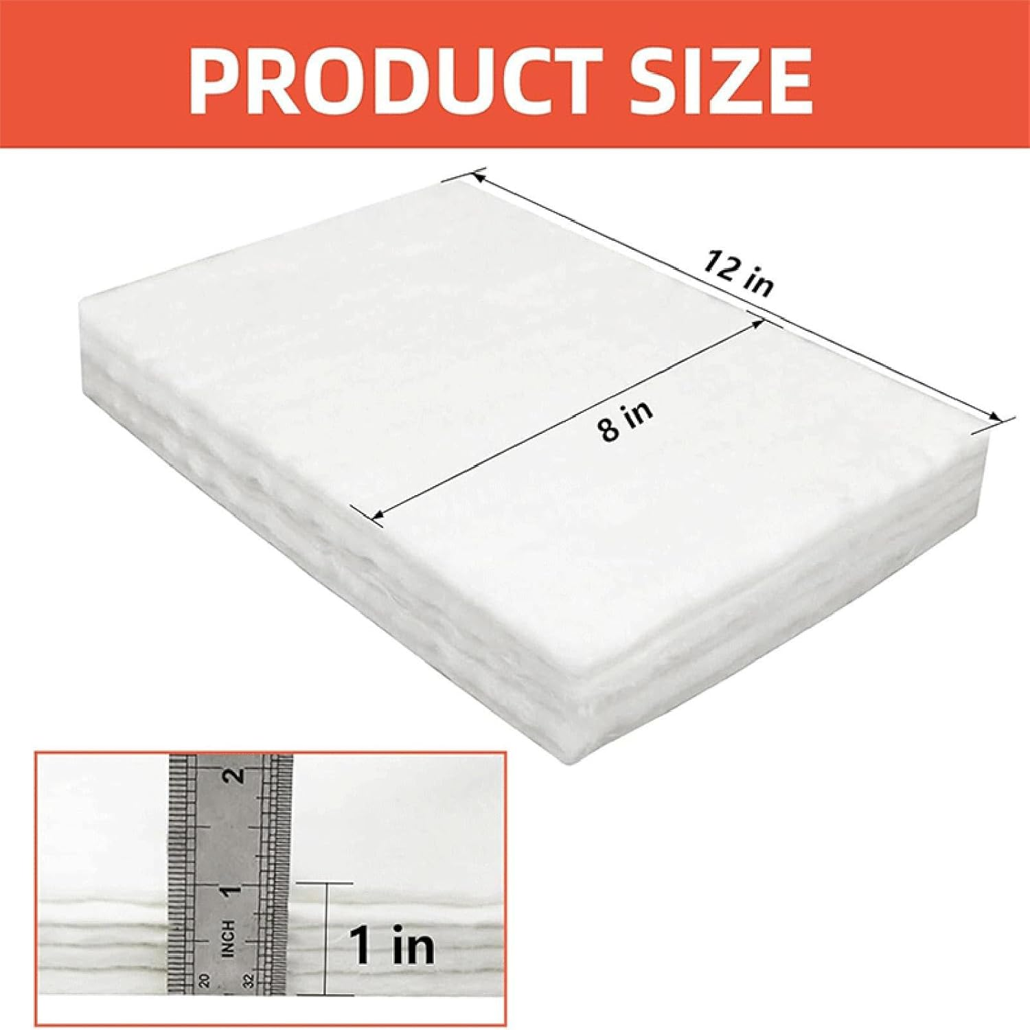 Fireplace Wool, Ceramic Wool Sponge, Portable Fiber Insulation Ceramic Wool, Firepit Sponge Cotton, Table Top Firepit Sponge, Firepit Ceramic Cotton Core Replacement for Ethanol Fireplace