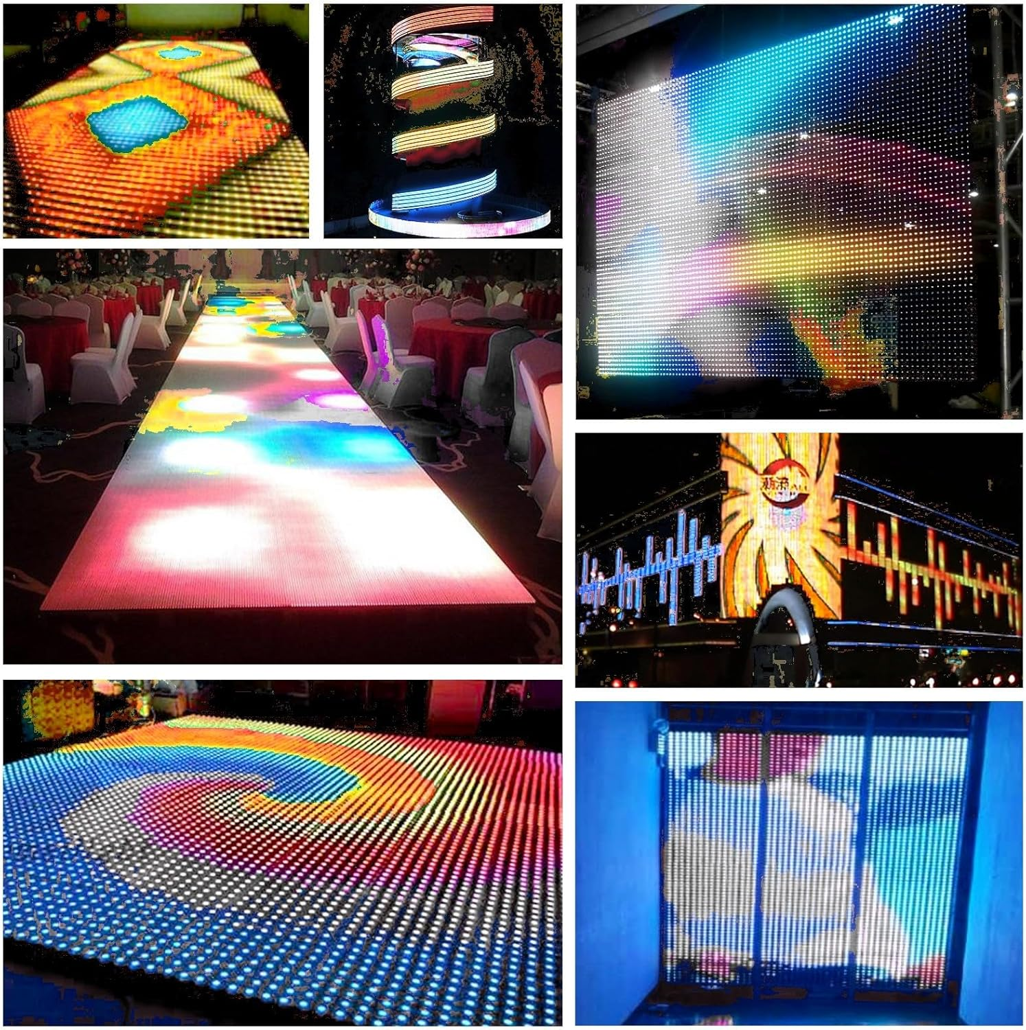 Ws2812B LED Strip, 16.4 Ft Independently Addable FCB LED Strip, 300 Pixels Digital Programmable LED Strip with Catch-Up Effect, Smart Color Suitable for DIY Projects. image number 2