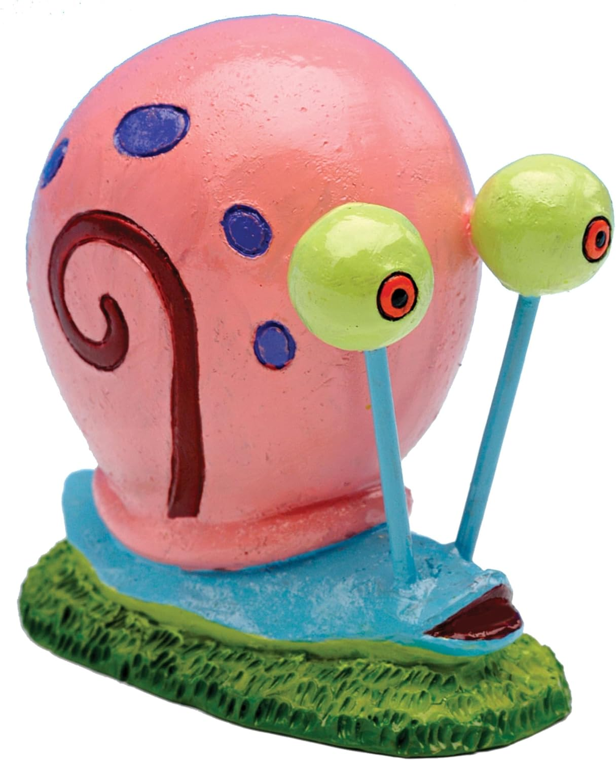 Penn Plax Spongebob Squarepants Gary Resin Replica Aquarium Ornament, Mini image number 5