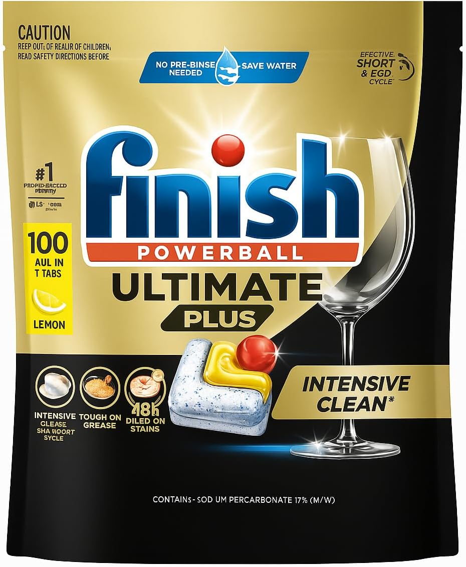 Finish Powerball Ultimate plus Lemon 100 Count image number 5