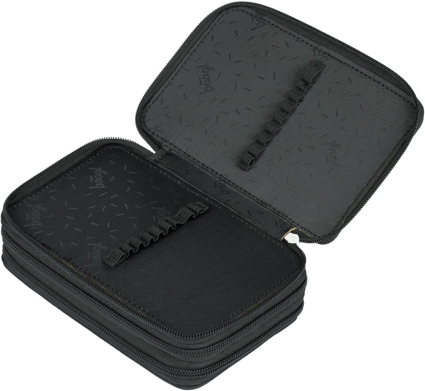 Baagl 3 Compartment Pencil Case for Boys Girls School Pencil Case for Stationery School Supplies Pencil Case Pencil Case for School - Motorbike. image number 4