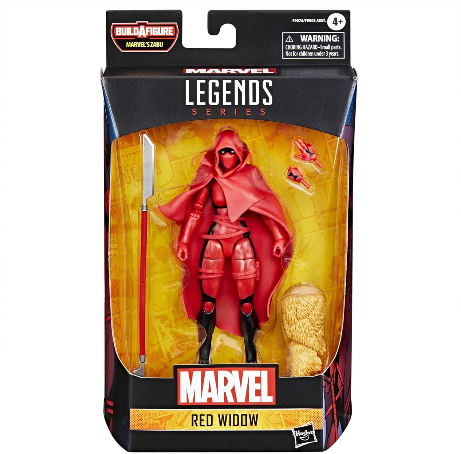 Marvel Legends Series Red Widow, Comics Collectible 6-Inch Action Figure with Build-A-Figure Part image number 2