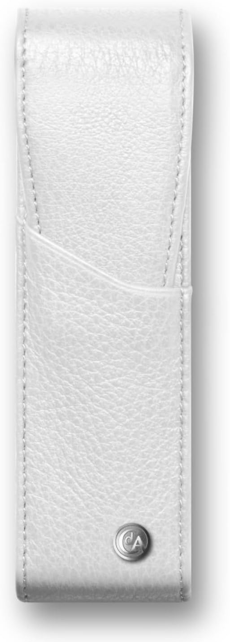 Caran D'Ache Leman Leather Case for Two Pens, Black, 1 St&uuml;ck (1Er Pack), Pencil Case - Darkblue image number 5