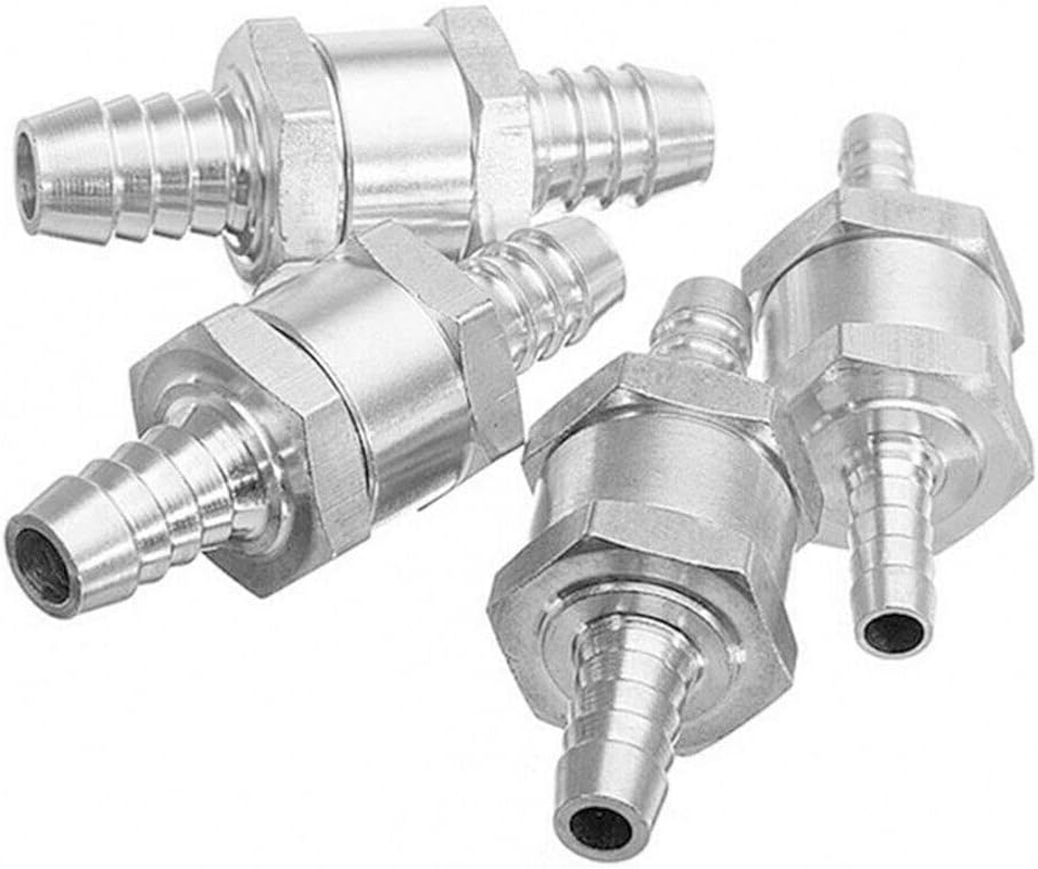 10Mm Aluminum One-Way Non-Return Check Valve Fuel Water Gas/Air Vacuum AU image number 4