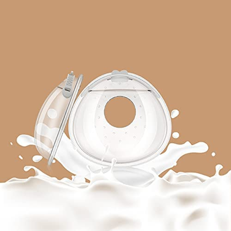 EONIAN CARE Leak-Proof Discreet Breast Milk Saver Collector, Clear image number 3