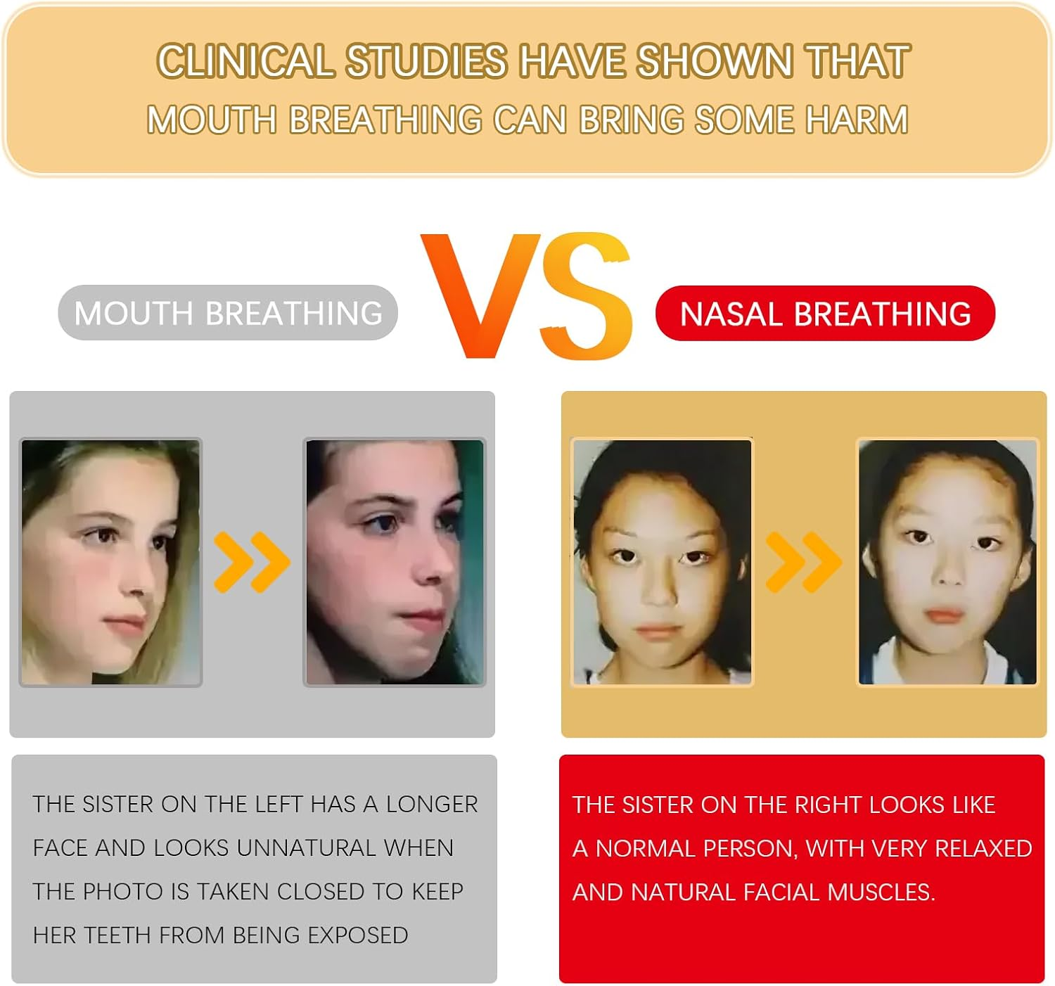 Mouth Tape for Sleeping, 60 Large Size Gentle Anti-Snoring Strips, Breathable Snore Reduction Aid for Better Sleep, Comfortable Hypoallergenic Rayon Mouth Tape for Snoring Relief (8.0X4.0Cm) image number 3