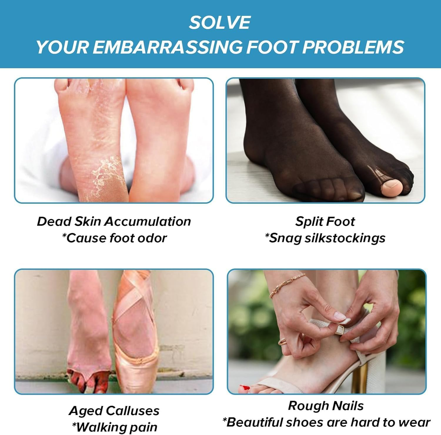 Frosted Replacement Roller Refill Heads, 12Pcs Foot File Roller Head Refills Callus Remover, Smooth Pedi Foot File Roller Refills Replacement Heads for Foot Scrubber Callus Remover image number 4