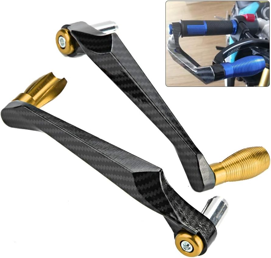 KIMISS Universal 7/8In 22Mm CNC Aluminum Handlebar Brake Clutch Lever Hand Guard Protector for Motorcycle, Motorbike, Scooters, Electric Cars, Mountain Bikes image number 5