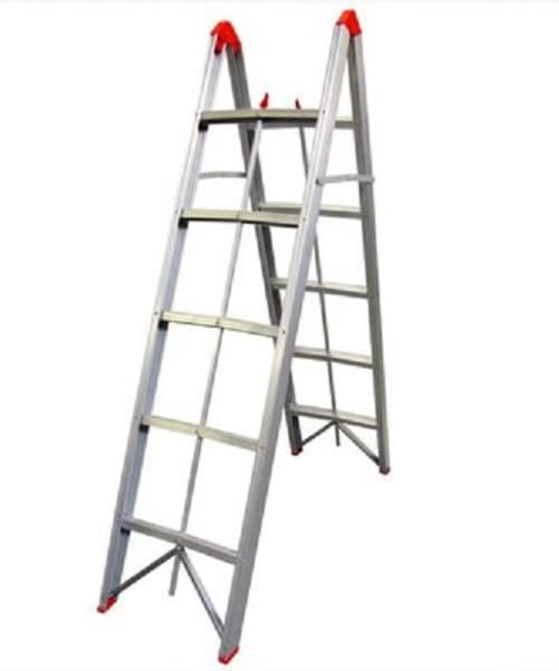 TRA Australia 5 Step Aluminium Collapsible Box Stick Ladder with Carry Bag image number 4
