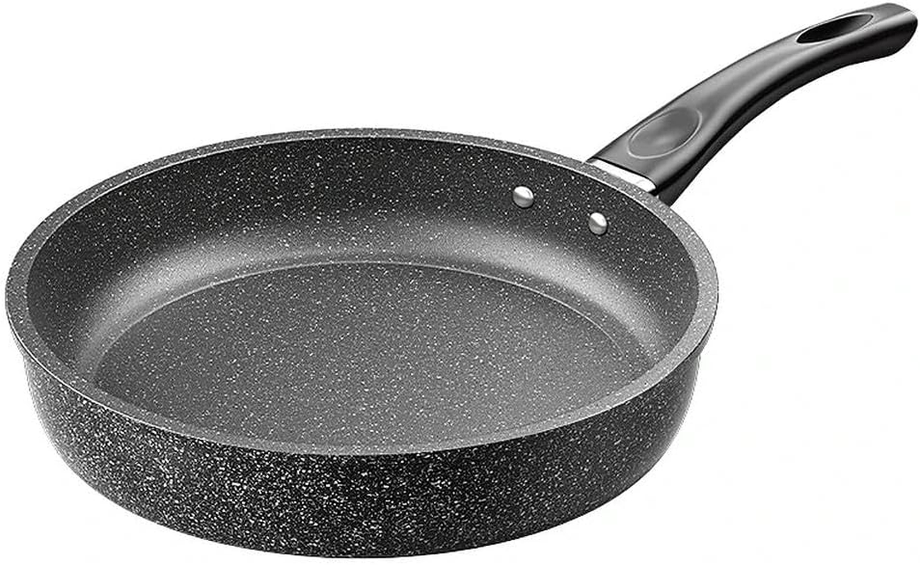 TIRAIN 26Cm Nonstick Frying Pan Skillet with Granite Coating, Healthy Stone Cookware Chef'S Pan with PFOA Free, Heat-Resistant Handle image number 6