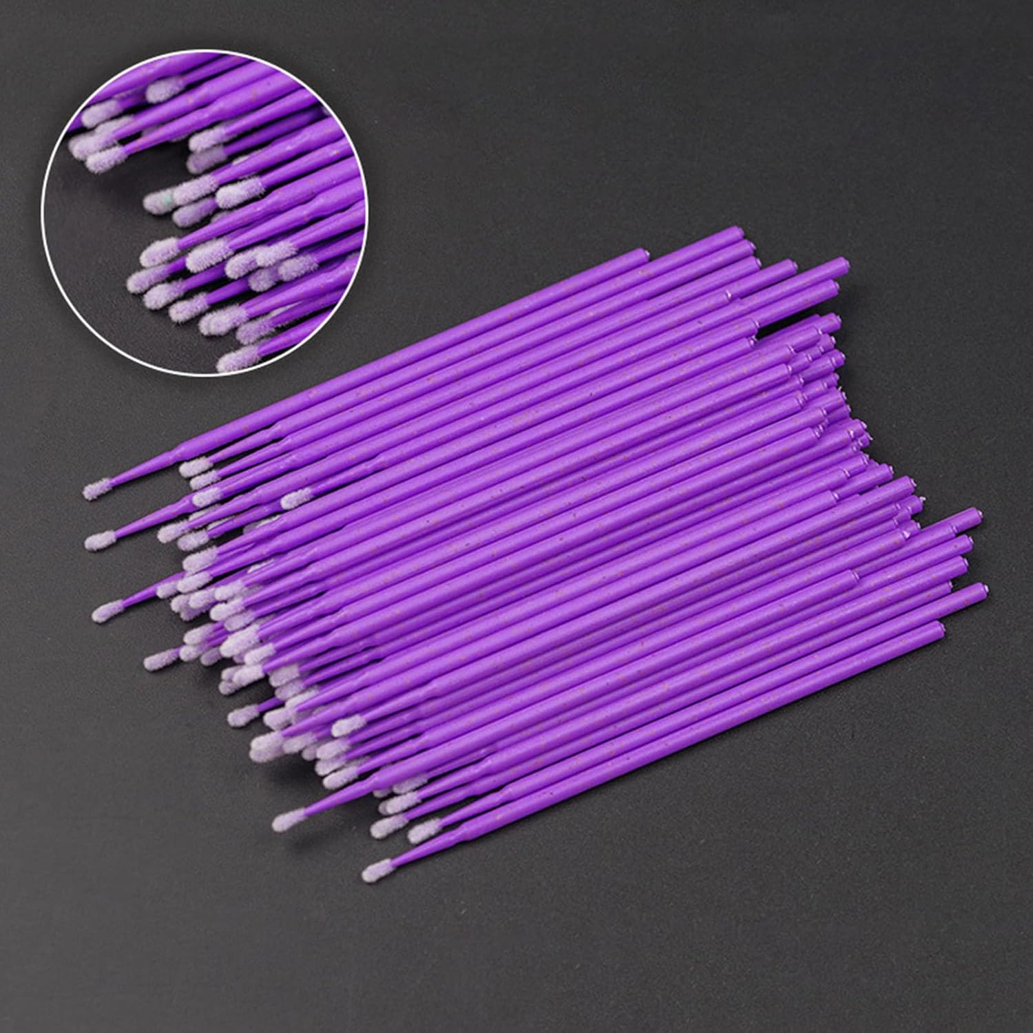 100Pcs Disposable up Paint Micro Brush Tips Mini Car Touch up Paint Applicator Sticks Detailing Car Products image number 4
