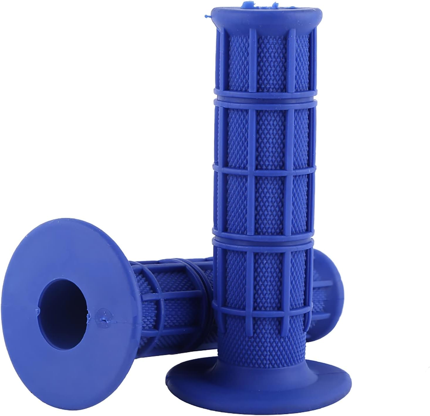 'Klanata Silicone Motorcycle Grips, 22Mm 7/8'' Scooter Grips Handlebar Hand Grips with 4 Colors Dirt Bike Grips for Most Motorcycle, Dirt Bike, Pit Bike Handlebar, 1 Pair'