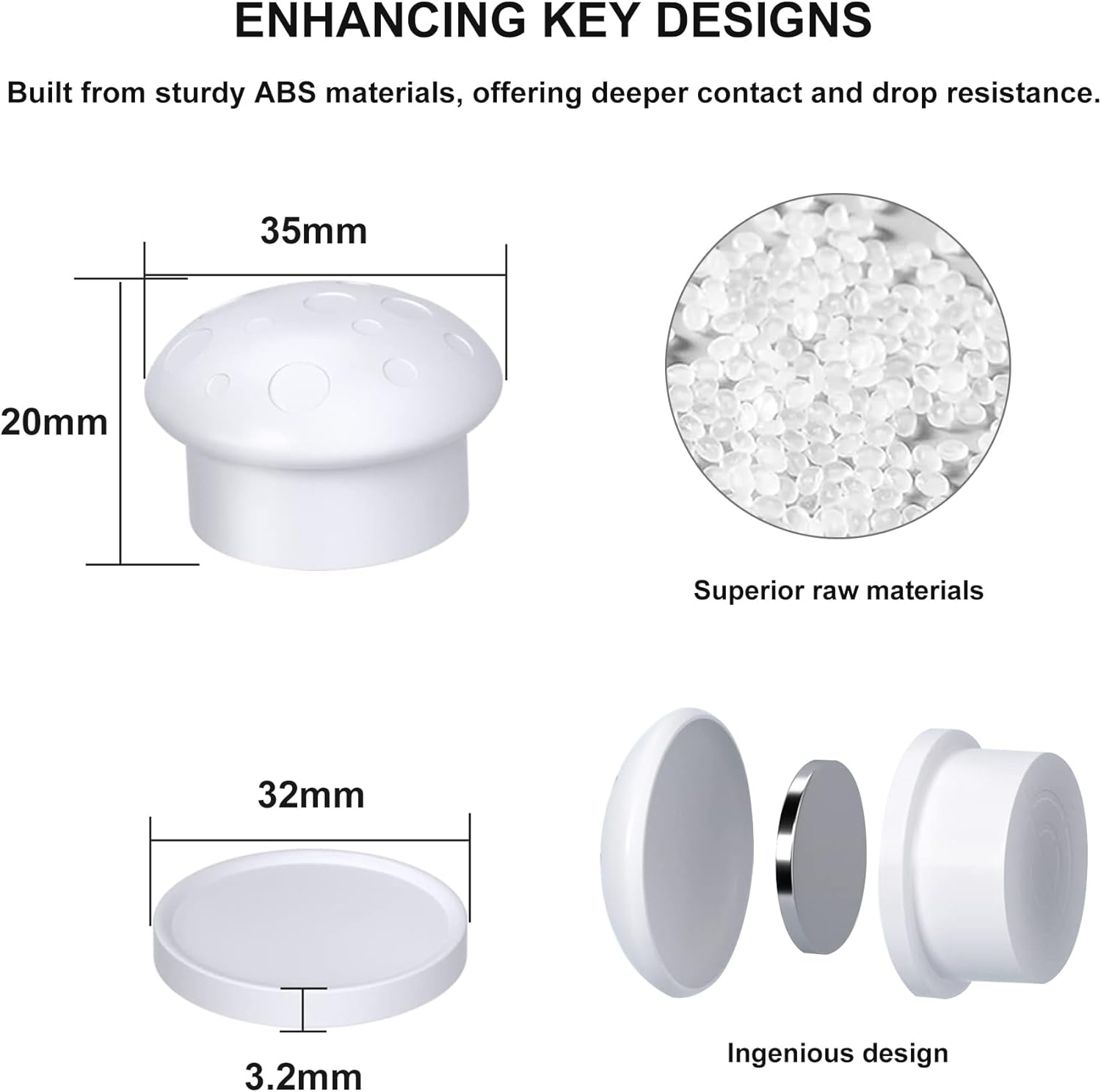 Magnetic Cabinet Locks for Universal Magnetic Safety Lock Key Replacements for Most Baby & Child Proof Cabinet & Drawer Locks, Cabinets,Drawers,Child Safety Locks (2 Locks + 1 Key) image number 6
