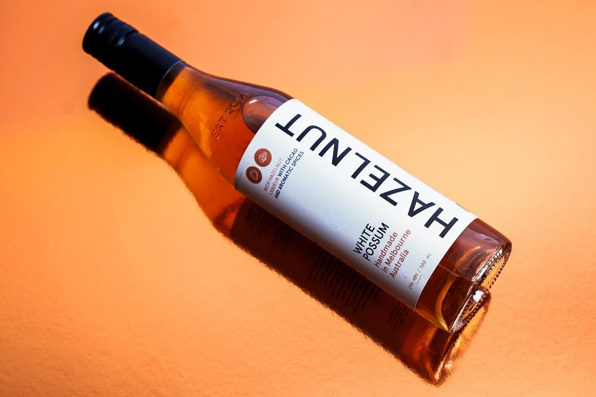 White Possum Australian Hazelnut Liqueur, Smooth & Nutty, Made with 100% Australian Grown Hazelnuts &ndash; Small-Batch & Handcrafted &ndash; 500Ml image number 1
