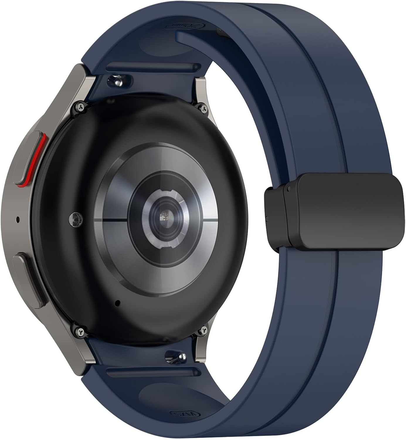 Reayou Magnetic Band for Samsung Galaxy Watch Fe,Watch 7/6/5/4(40/44Mm),6 Classic(43/47Mm),5 Pro(45Mm),4 Classic(42/46Mm),Soft Silicone Sport Bracelet Wristband Strap for Samsung Smartwatch