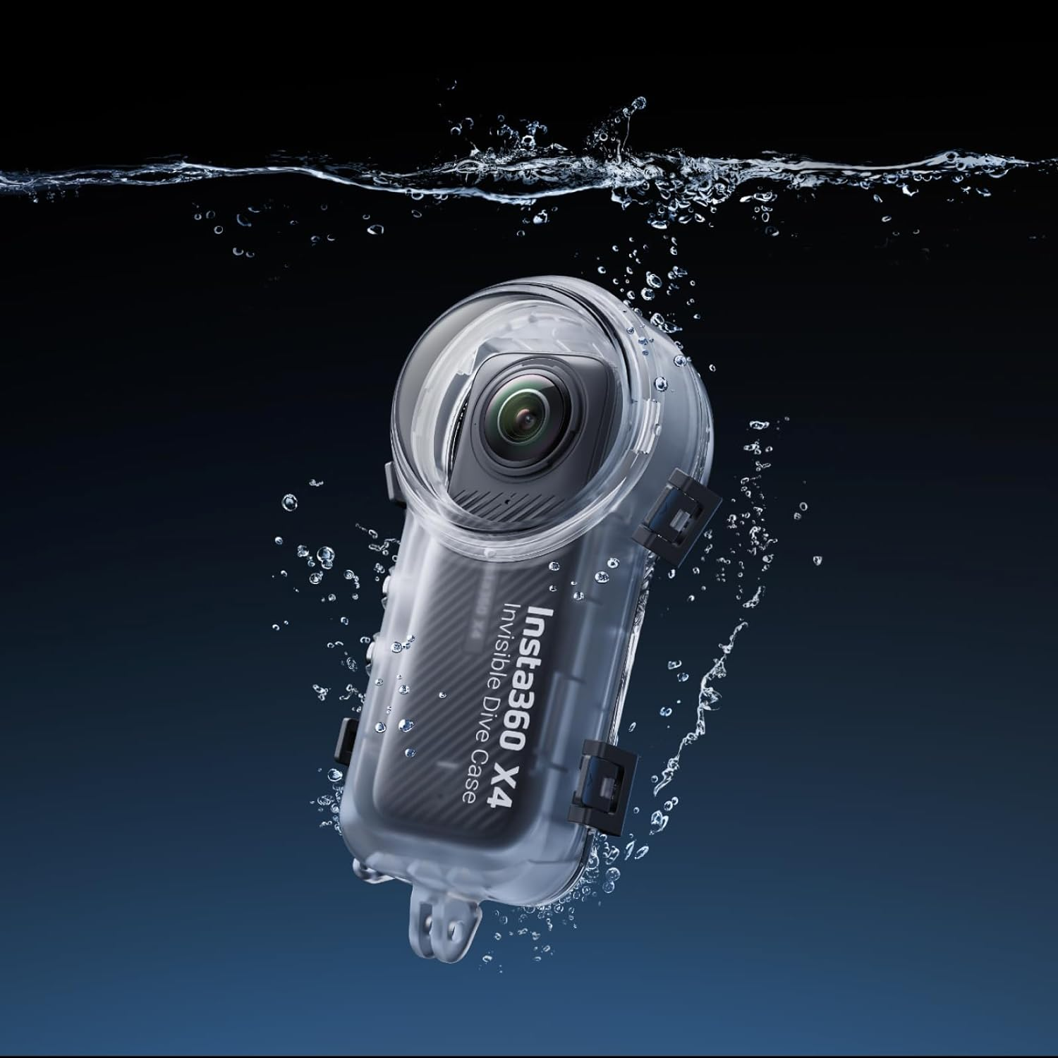 Insta360 Invisible Dive Case for Underwater 360&deg; Videos, White, Water Resistant to 50M