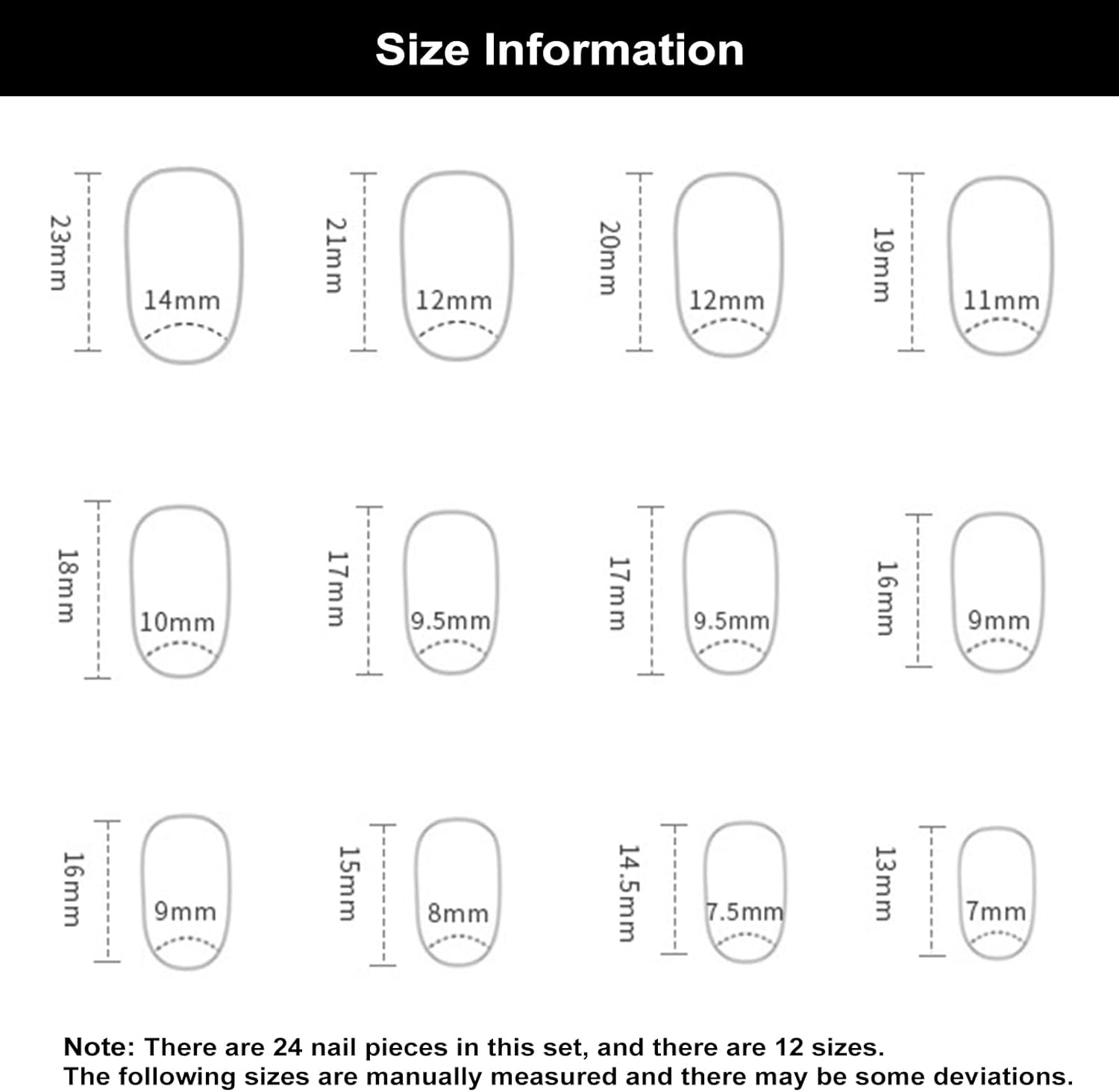 24PCS Halloween Press on Nails Medium French Tip Fake Nails with Ghost Design Cute Cosplay False Nails Glossy and Full Cover Acrylic Nails for Women and Girls image number 1