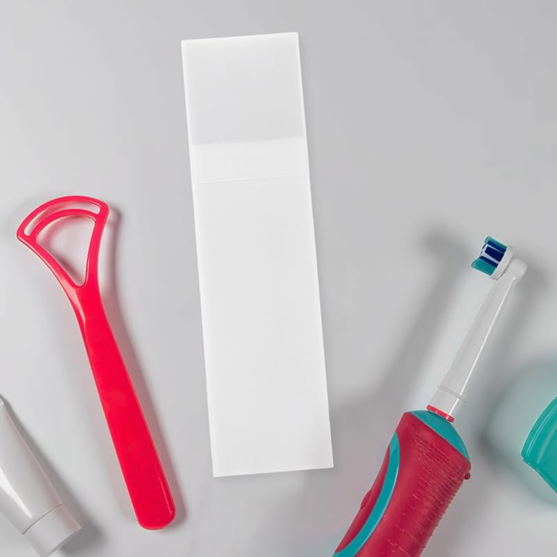 Ipetboom 3Pcs Tongue Scraper Case Lightweight Washable Storage Box for Easy Carrying and Organization Portable Tongue Scraper Holder for Travel and Maintenance image number 1