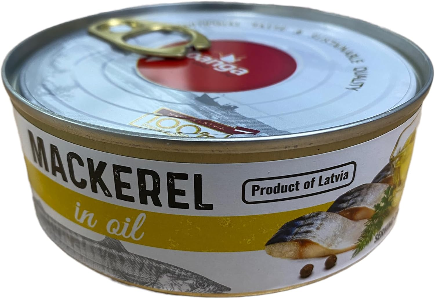 Banga Mackerel in Oil 240 G image number 1