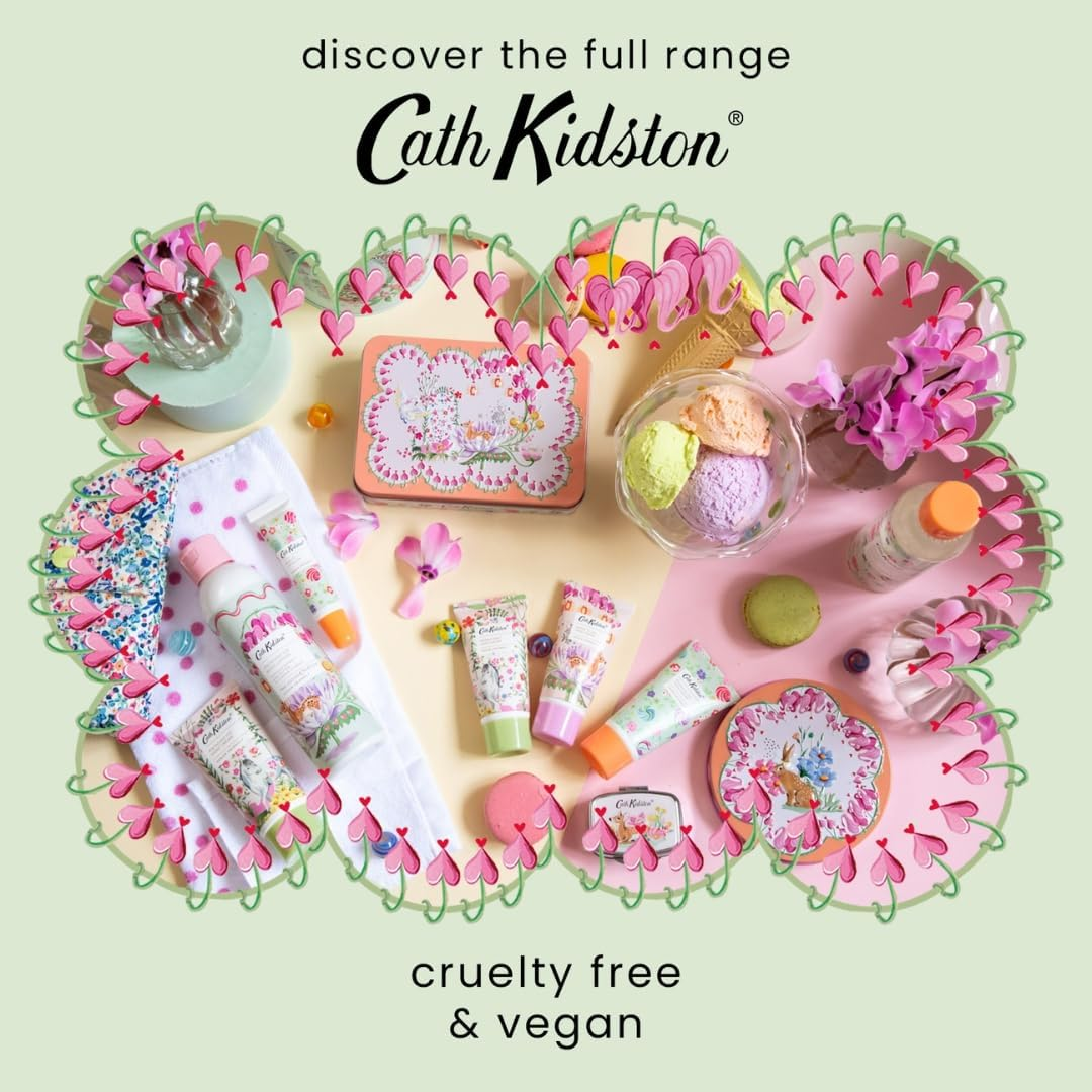 Cath Kidston Hand Cream Trio 3 X 30 Ml, Scented and Infused with Essential Oils, Shea Butter, Pocket and Travel Size and Vegan and Cruelty Free, Beauty Gift for Her, Carnival Parade Collection image number 6