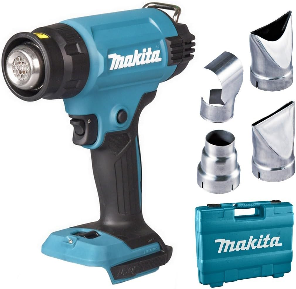 Makita DHG181ZK Cordless Hot Air Blower 18 V (Without Battery and Charger) in Carry Case image number 1