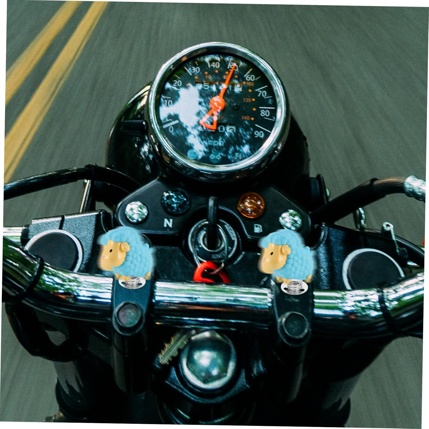 NUOBESTY 10Pcs DIY Spring Base Doll Car Toy Cars Toys Bobblehead Spring Base Compression Spring Car Accesories Dashboard Toy Spring Bases Spring Toy Gadgets Stainless Steel Shake Your Head image number 5