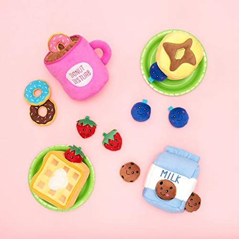 Zippypaws ZP894 Miniz 3 Pack Cookies Squeak Toy image number 3