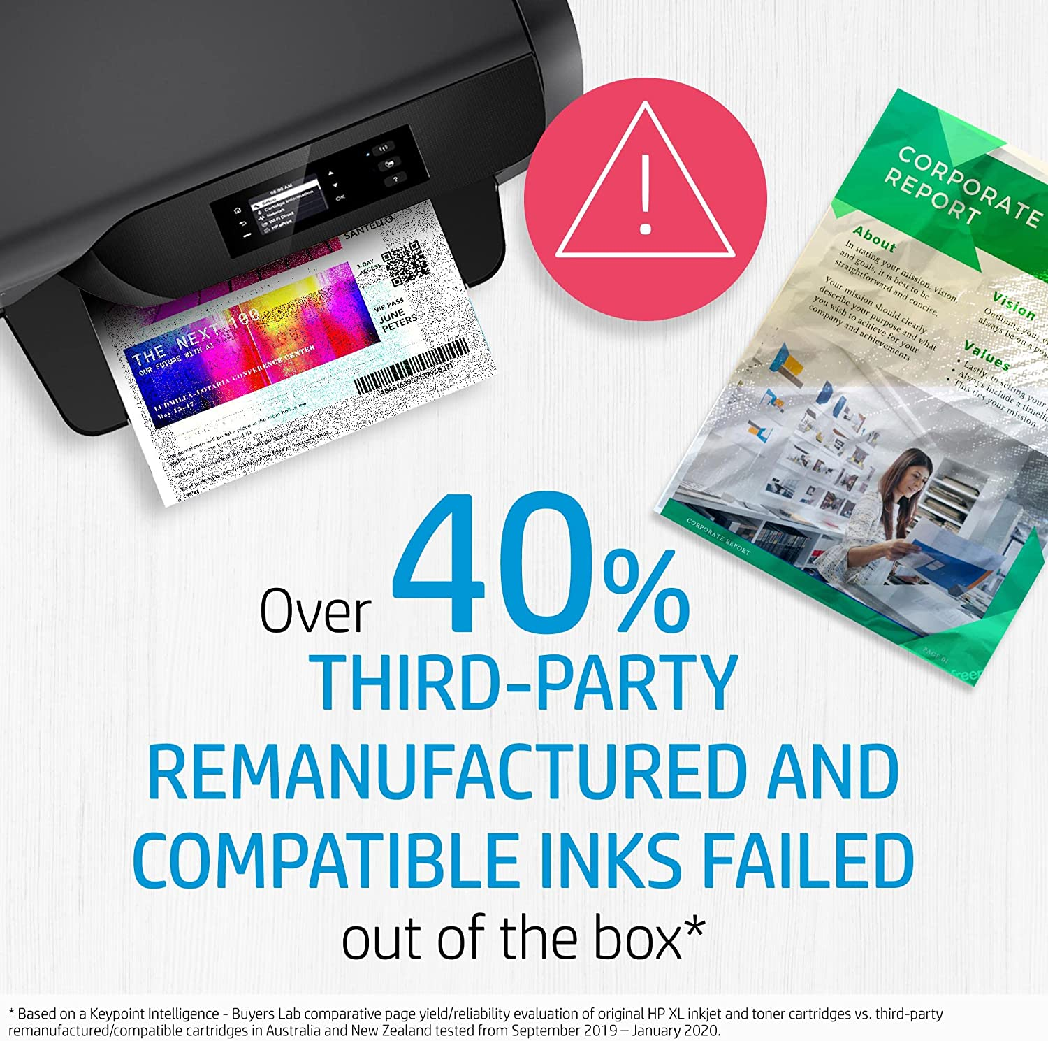 HP 61 Genuine Original Black Printer Ink Cartridge Works with HP Deskjet 1000, 2000, 3000, HP Envy 4500, 5500, HP Officejet 2600, 4600 Series- (CH561WA) image number 5
