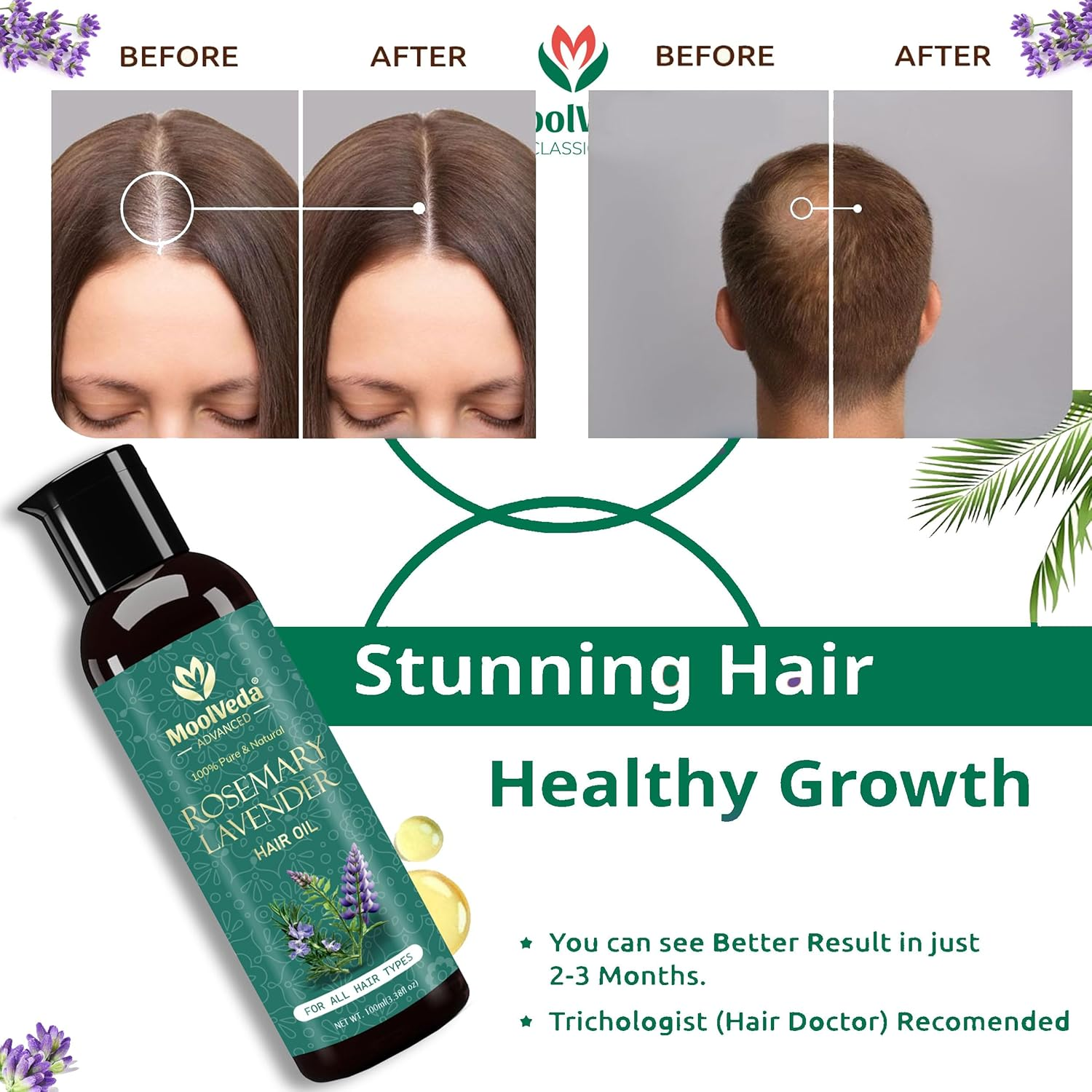 Rosemary Lavender Oil 3.38 Fl Oz (Pack of 1) image number 5