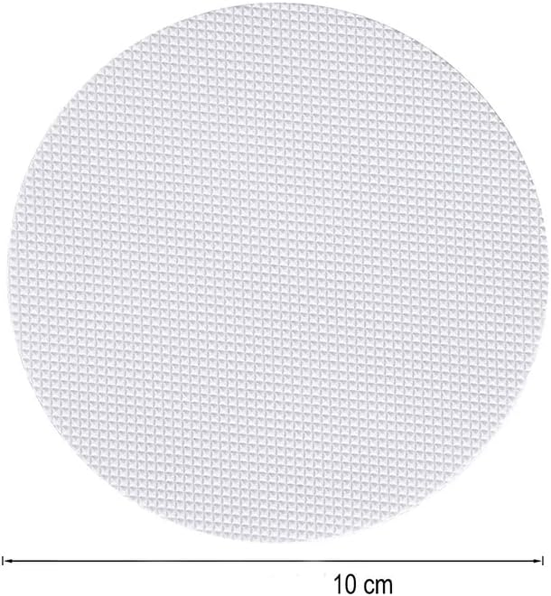 AIMALL 10X Bathroom Non-Slip Stickers, Clear, Textured, Anti-Skid Bath Shower Safety Stickers image number 6