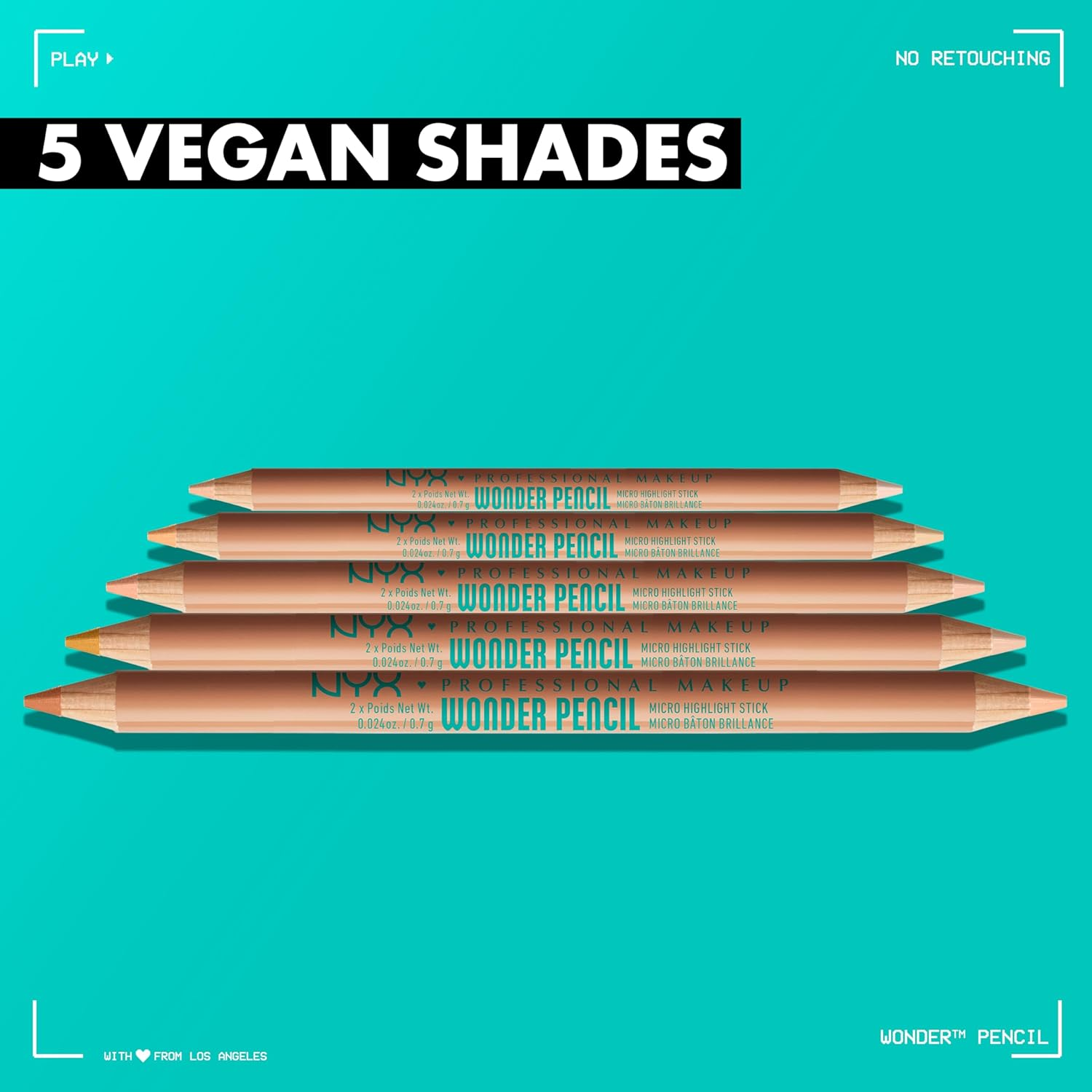 NYX Professional Makeup Wonder Pencil - Medium image number 6