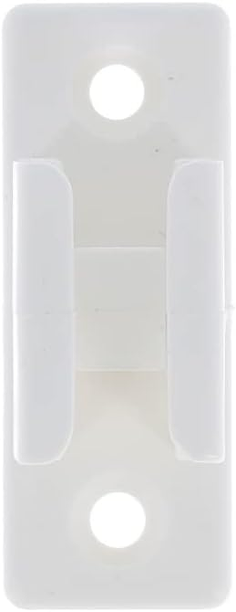 Cyclingcolors 2 X Crank Holder for Crank Rod 13 Mm with Screw Plastic White Clip Attachment Invisible Crank Holder Window image number 1